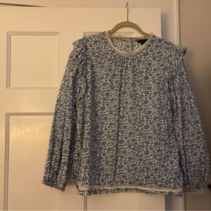 J.Crew peasant blouse